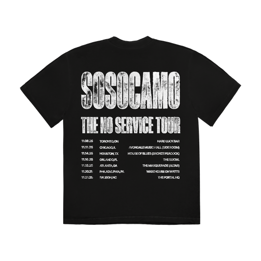 Sosocamo "No Service" T-Shirt