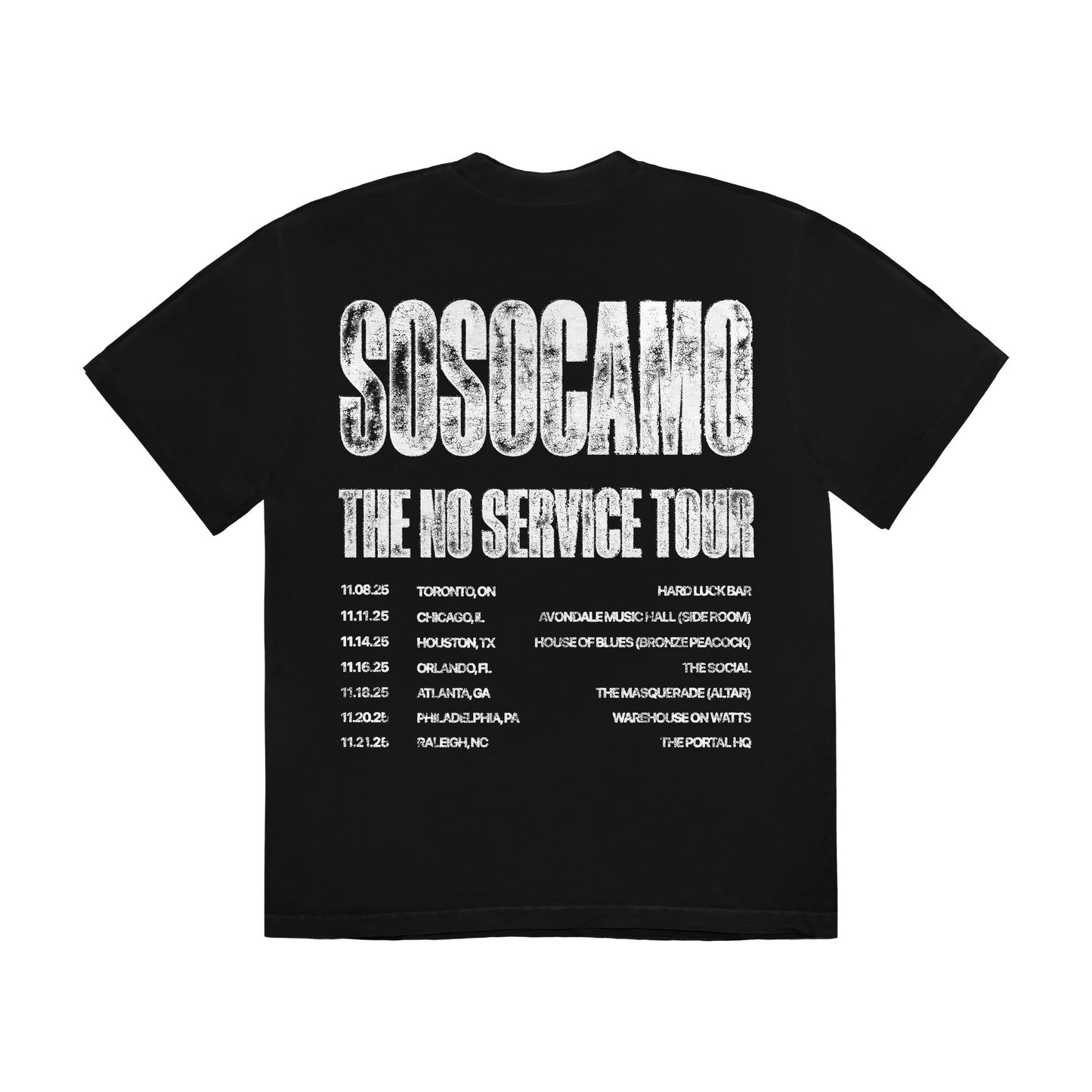 Sosocamo "No Service" T-Shirt
